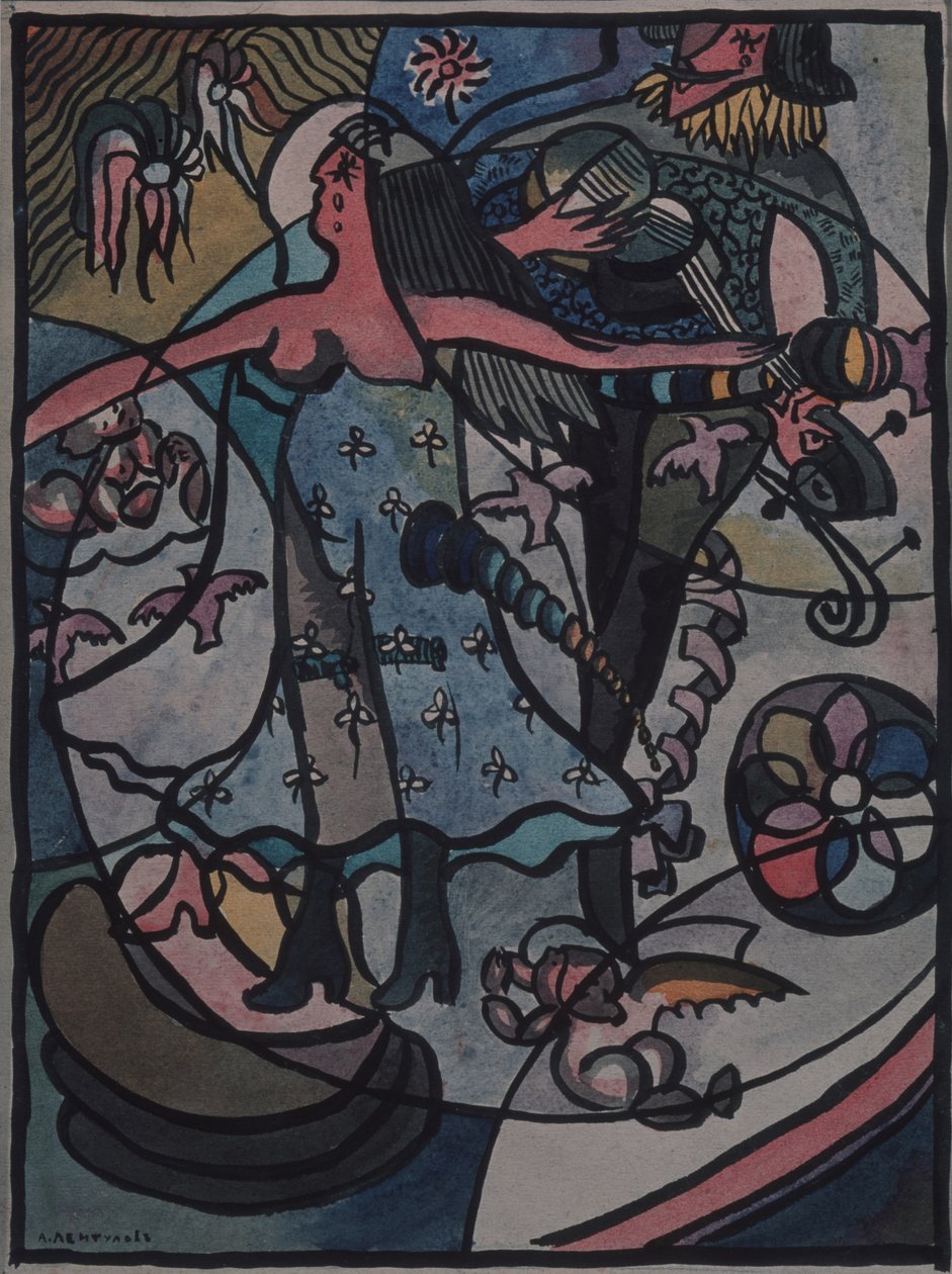 Laivan toivo, 1915 tekijältä Aristarkh Vasilievic Lentulov