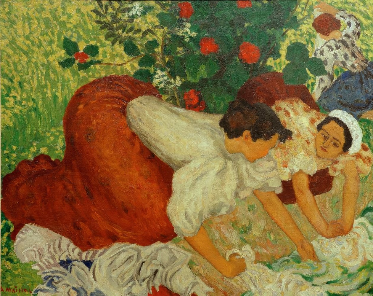 Aristide Maillol, Die Waschfrauen tekijältä Aristide Maillol