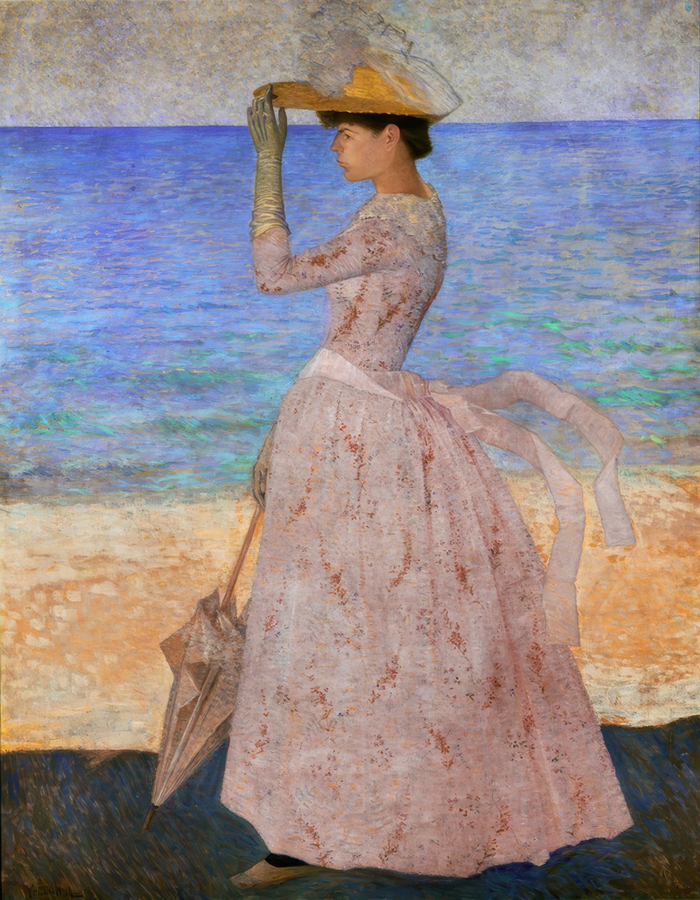 La femme a l