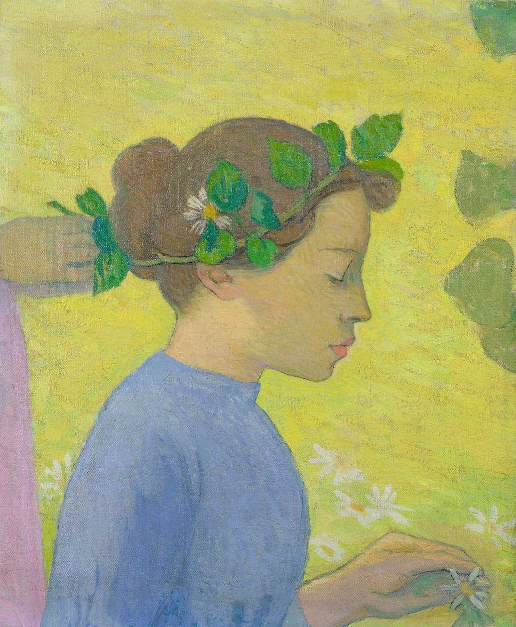 Kruunattu lapsi, 1890 tekijältä Aristide Maillol