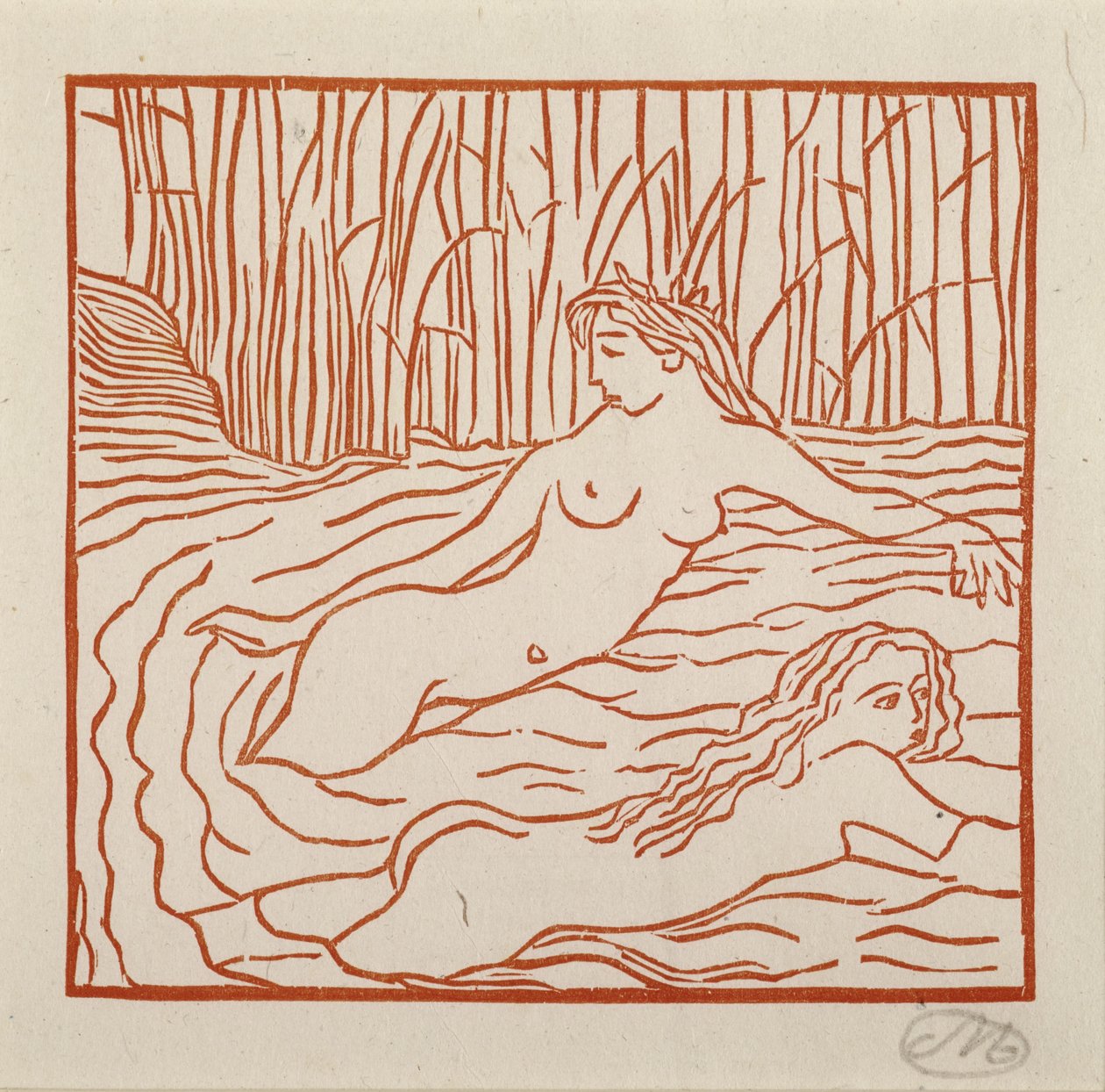 Galatea im Wasser tekijältä Aristide Maillol
