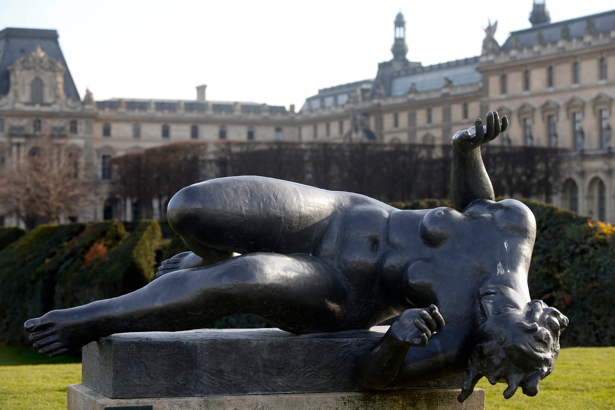 Tuileries-puutarha, Aristide Maillol, joki tekijältä Aristide Maillol