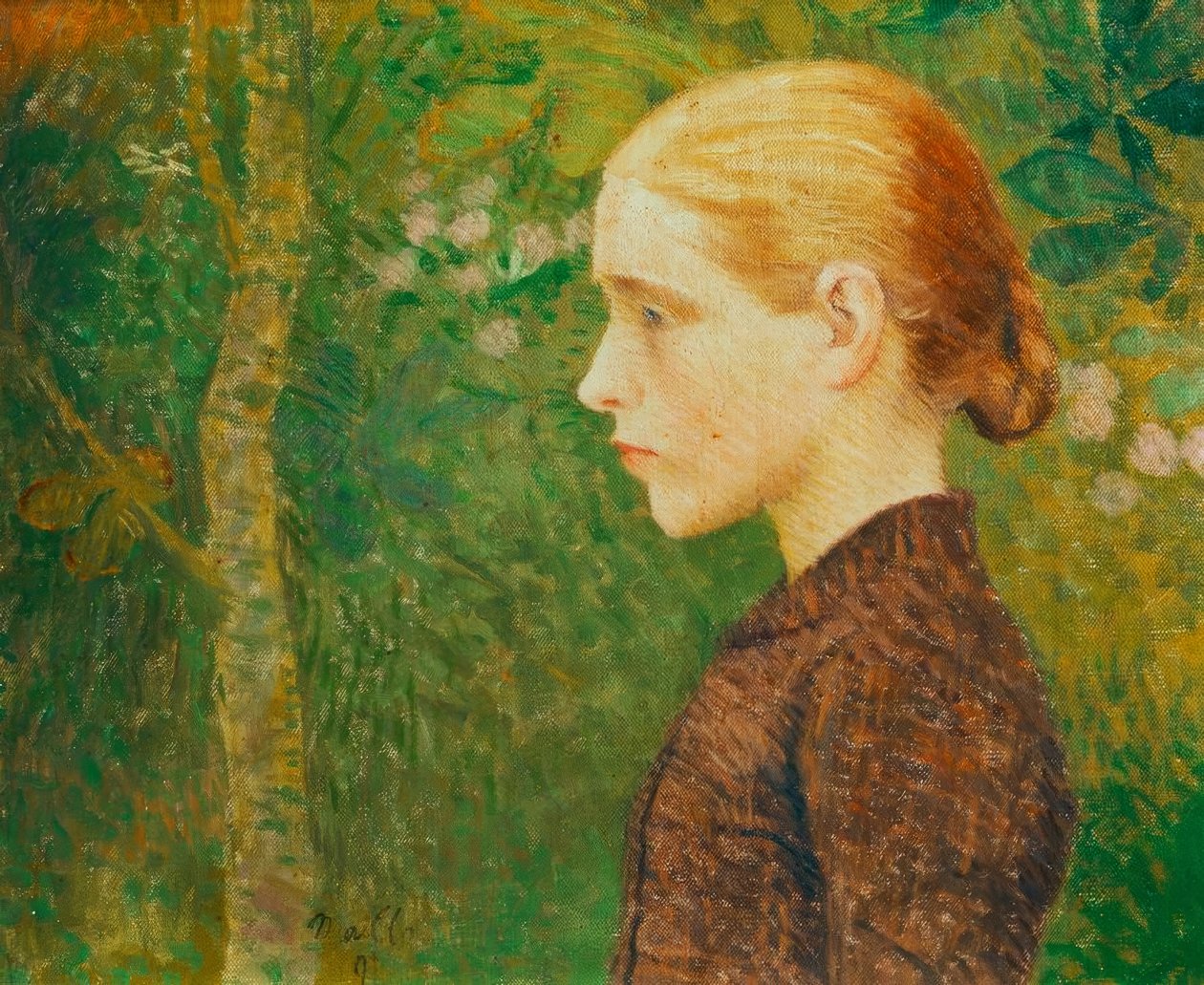 Jeune paysanne en buste tekijältä Aristide Maillol