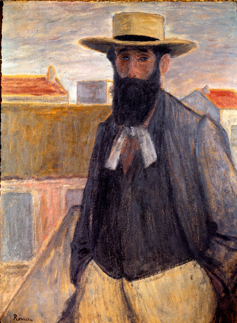 Aristide Maillolin (1861-1944) muotokuva. Jozsef Rippl Ronain (1861-1927) maalaus tekijältä Aristide Maillol