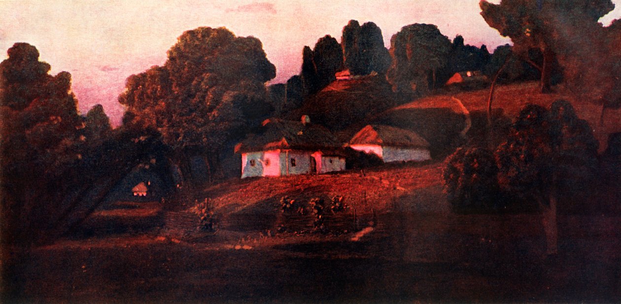Ilta Ukrainassa, 1901, 1939. tekijältä Arkhip Ivanovich Kuindzhi
