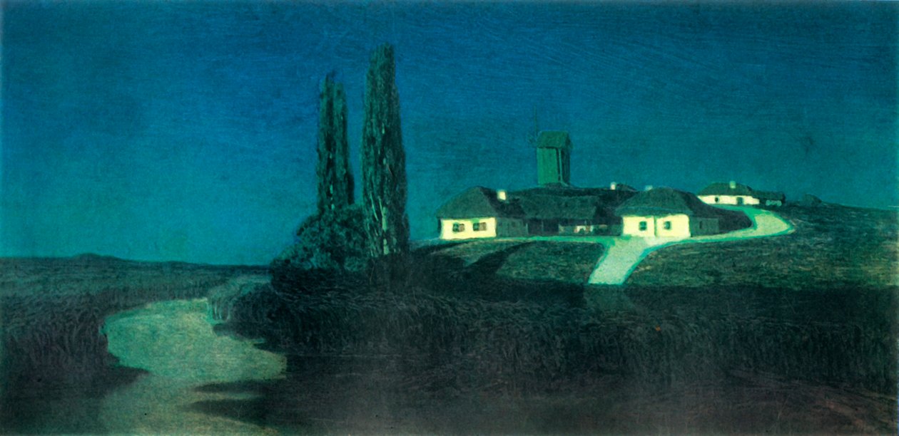 Yö Ukrainassa, 1876, 1965. tekijältä Arkhip Ivanovich Kuindzhi