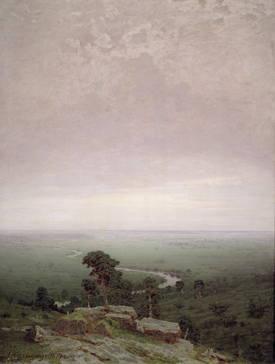 Pohjoinen, 1879 tekijältä Arkhip Ivanovich Kuindzhi