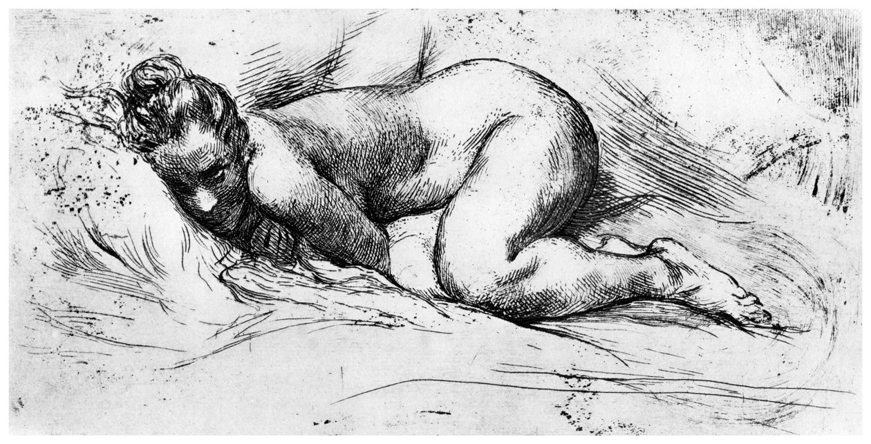 "The Playful", c1875-1925 1924 tekijältä Armand Berton