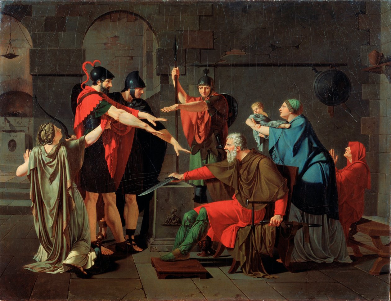 Horattien vala, 1791. tekijältä Armand Charles Caraffe