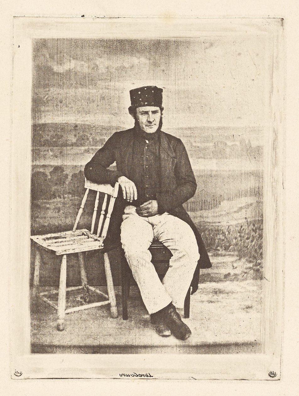 [Miehen muotokuva] tekijältä Armand Hippolyte Louis Fizeau