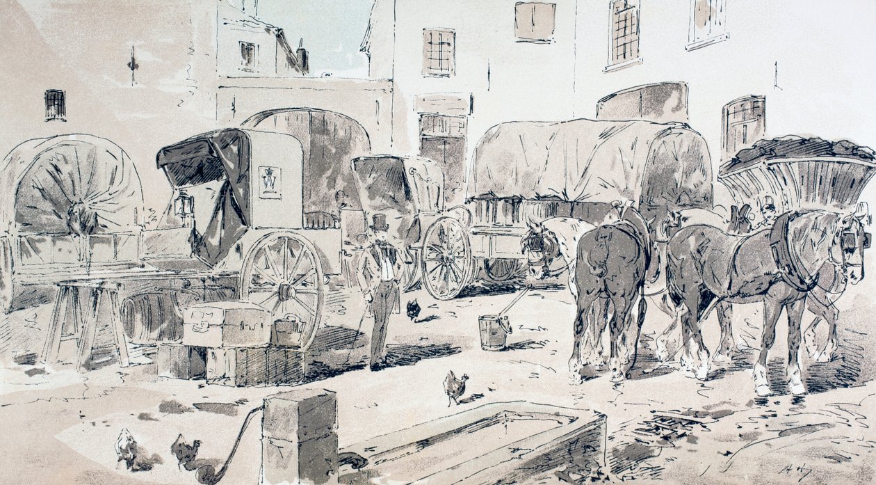 1800-luvulla käytetyt vaunutyypit, 1886 tekijältä Armand Jean Heins