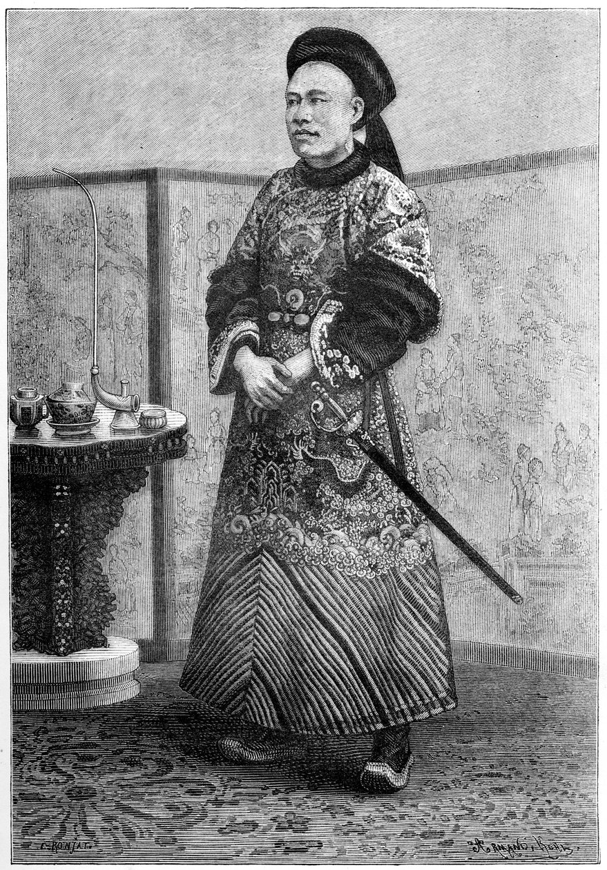 M Tseng, Kiinan ministeri Pariisissa, 1895. tekijältä Armand Kohl