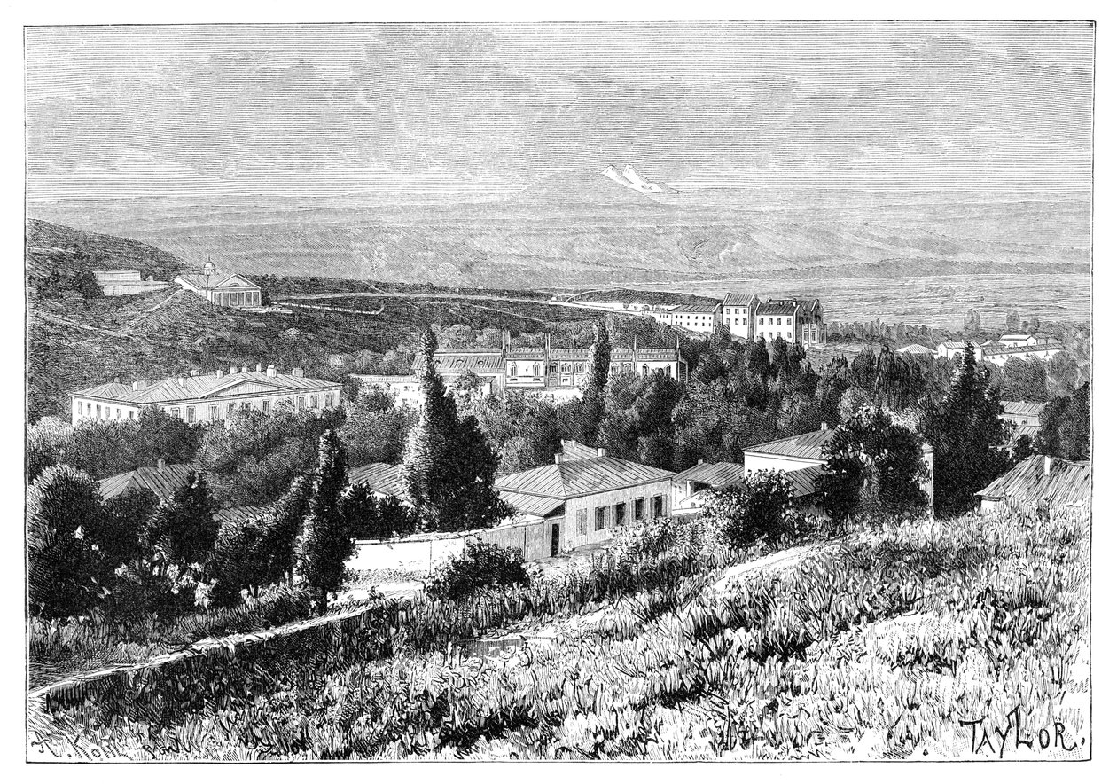 Pyatigorsk, Venäjä, 1895. tekijältä Armand Kohl