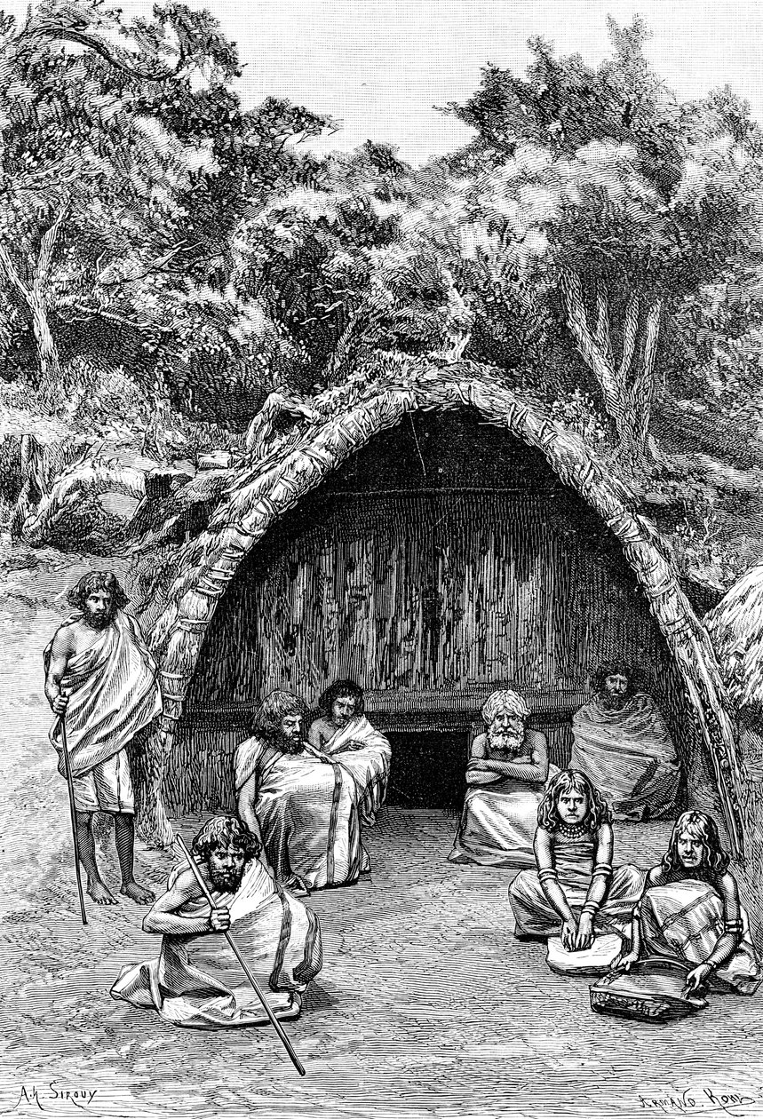 Kaikki, Intia, 1895. tekijältä Armand Kohl
