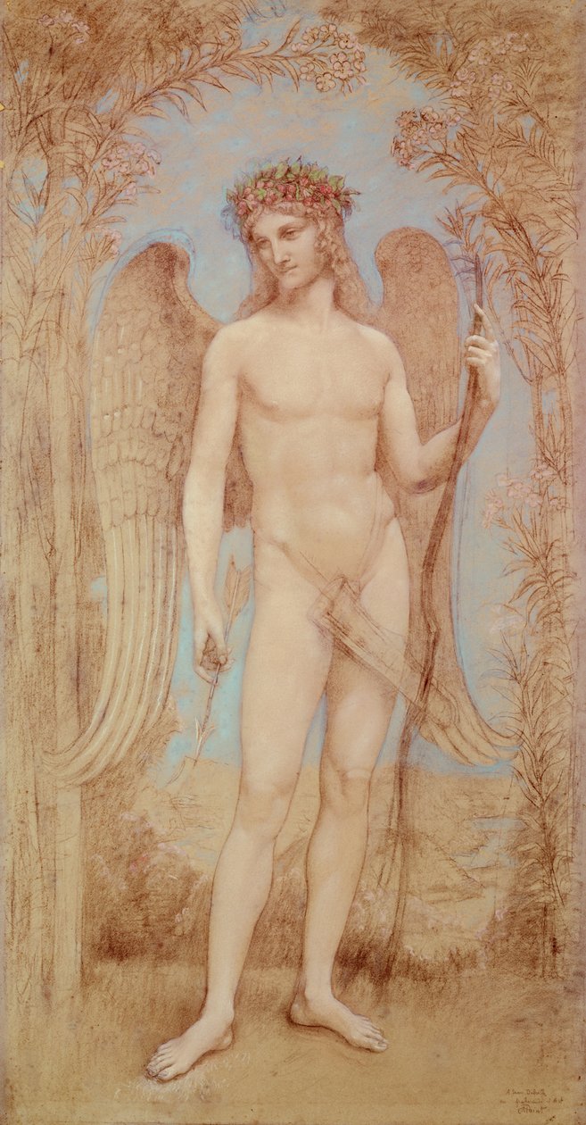 Enkeli, noin 1895 tekijältä Armand Point