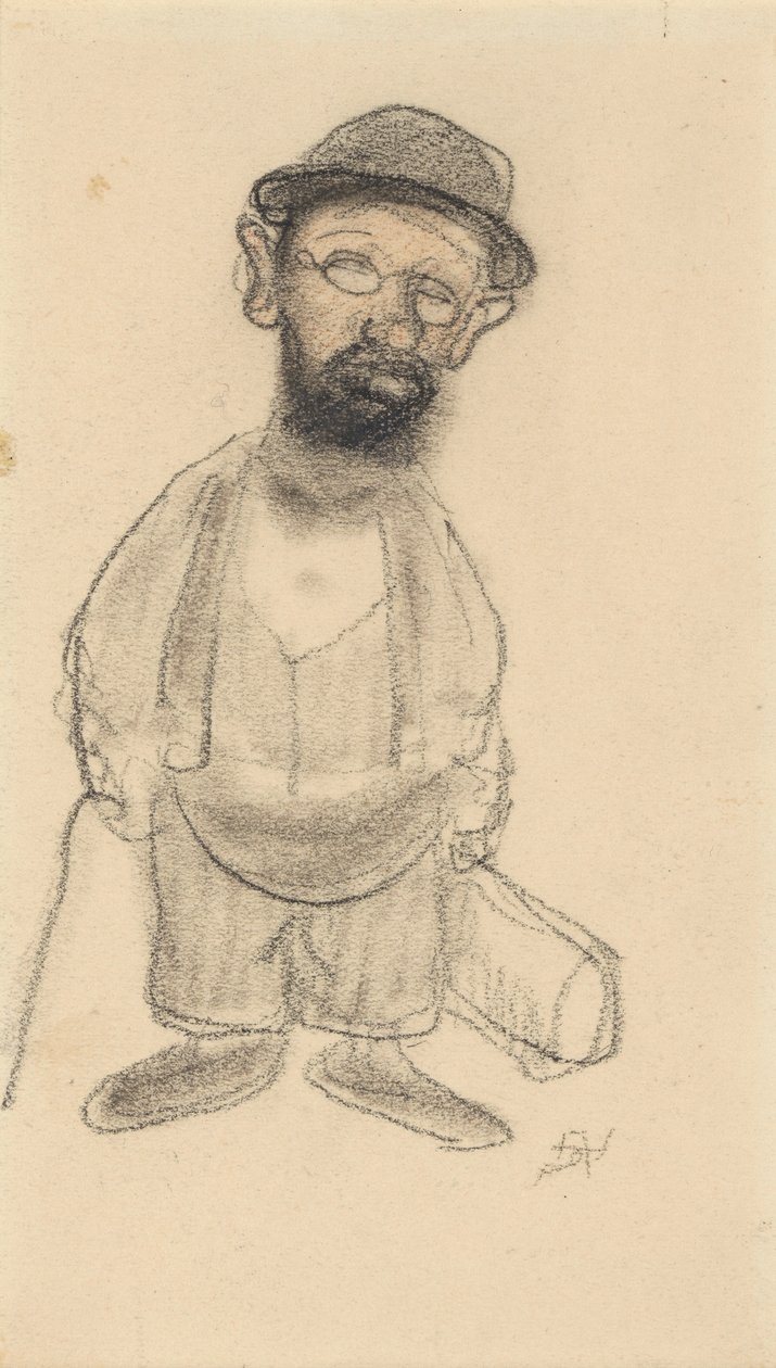 Henri de Toulouse-Lautrecin muotokuva. tekijältä Armand Rassenfosse