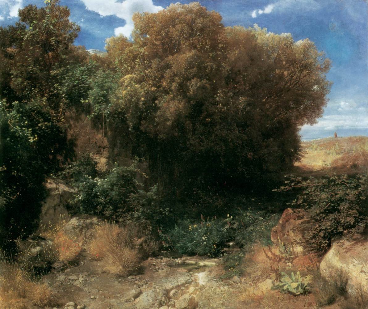 Campagnan maisema tekijältä Arnold Böcklin