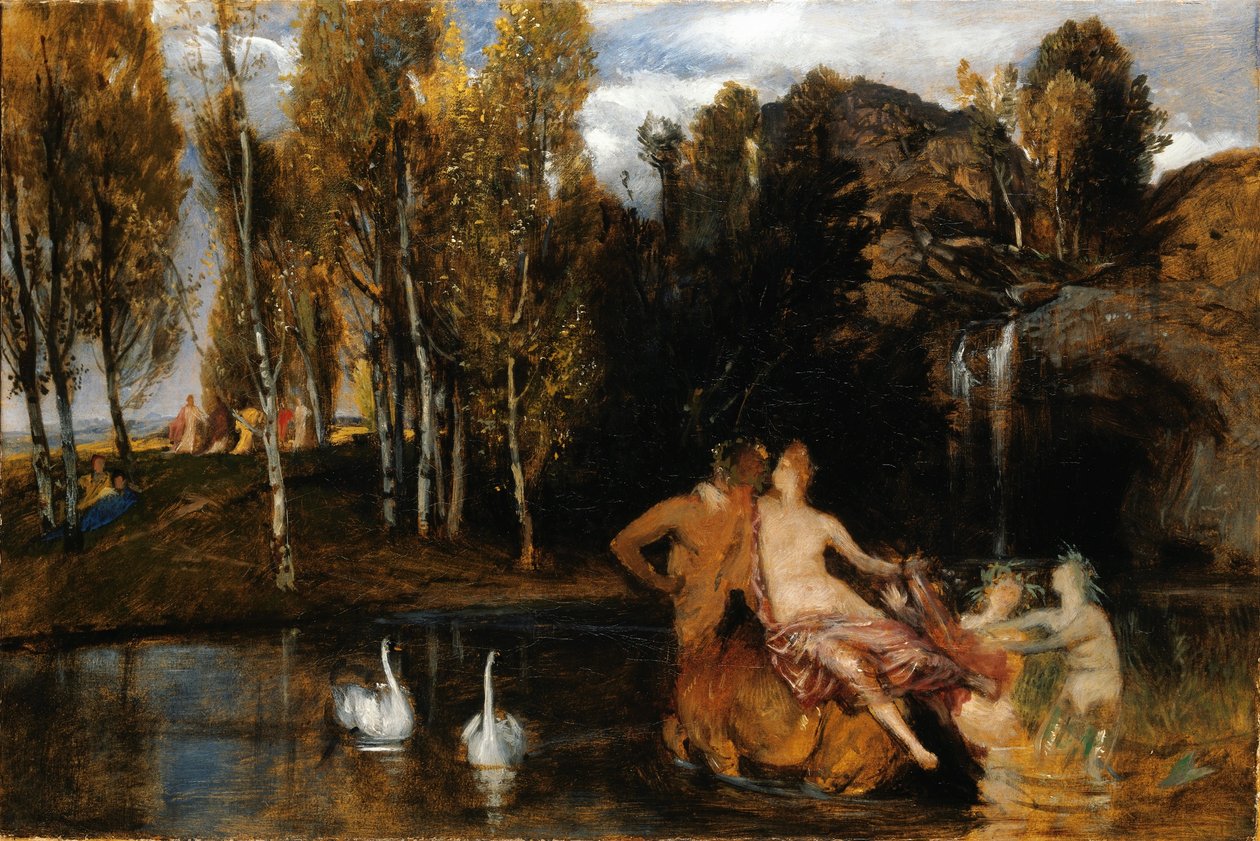Die Gefilde der Seligen tekijältä Arnold Böcklin