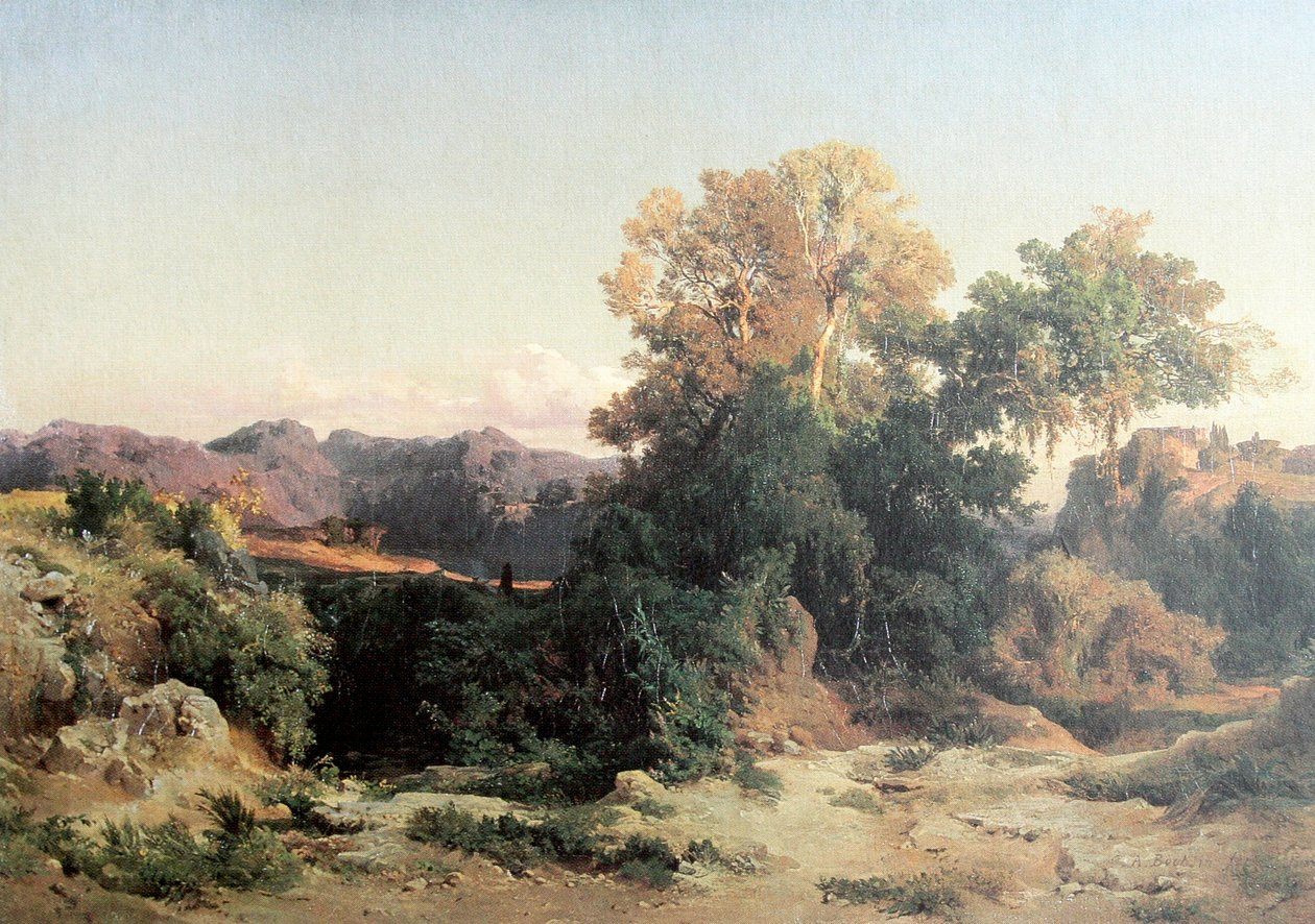 Olen Albanergebirge tekijältä Arnold Böcklin