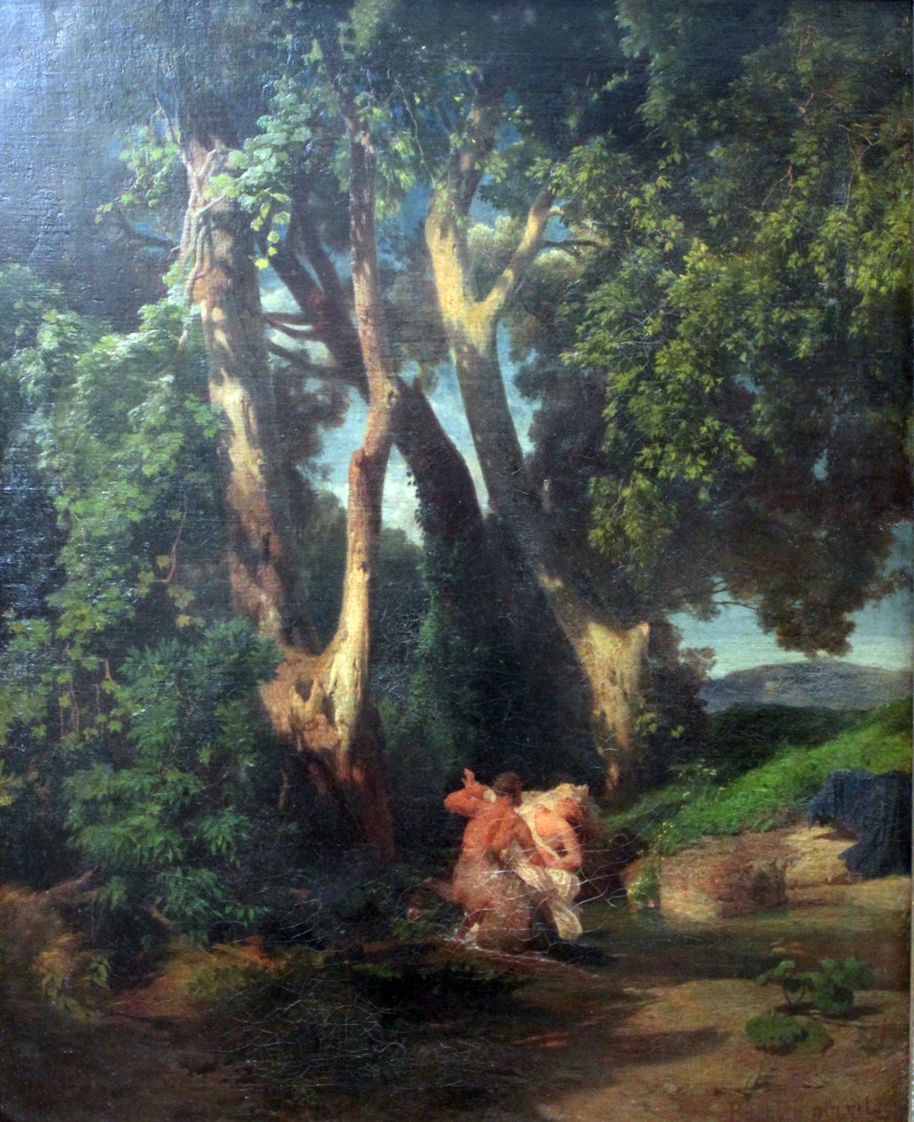 Kentaur und Nymphe tekijältä Arnold Böcklin