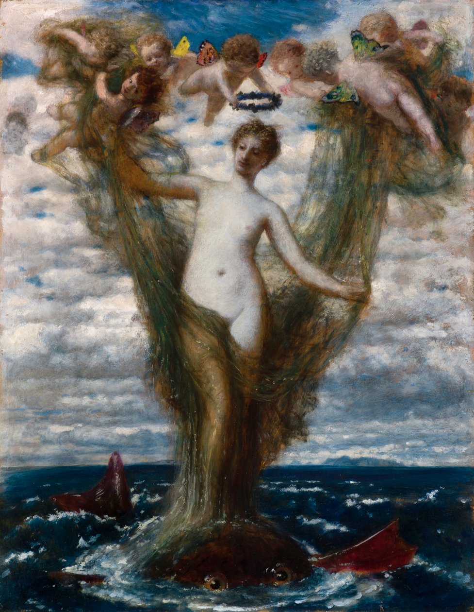 Venus Anadyomene tekijältä Arnold Böcklin