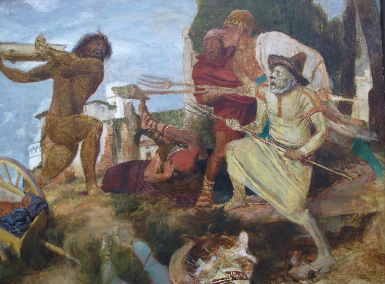 orlando furioso tekijältä Arnold Böcklin