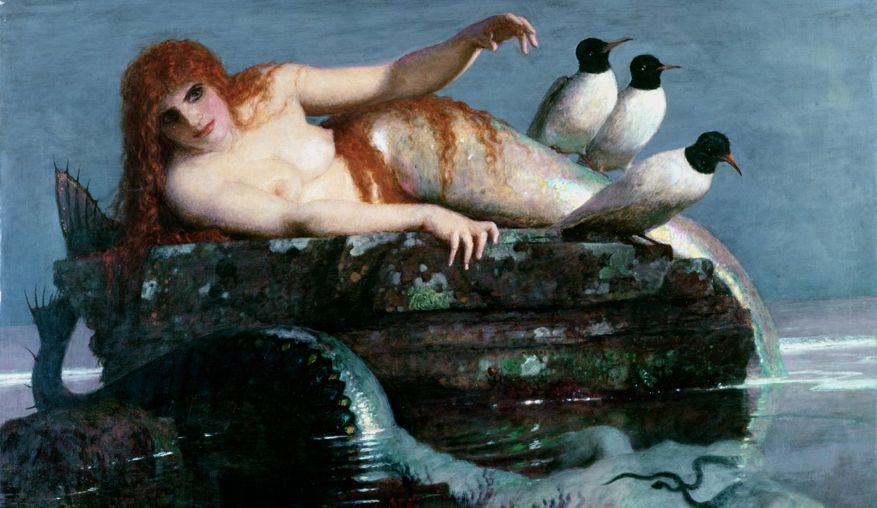 Rauhallinen meri, 1886-87 tekijältä Arnold Böcklin