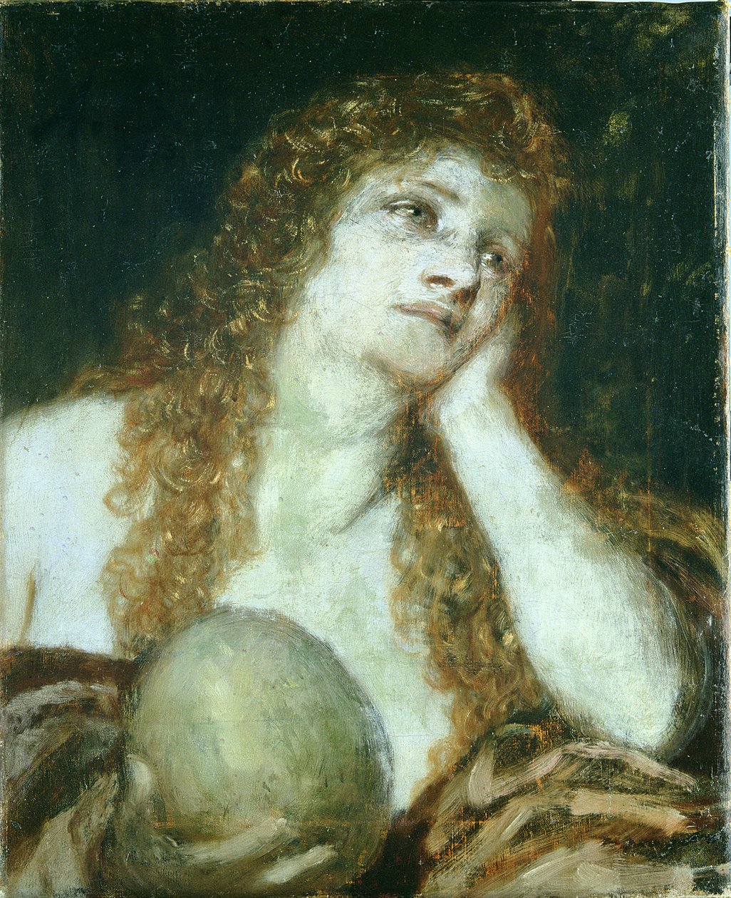 Katuva Maria Magdaleena, 1873 tekijältä Arnold Böcklin