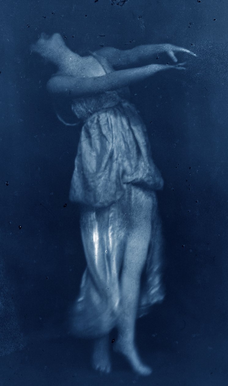 Angela Isadora Duncan, 1920 (bw kuva) tekijältä Arnold Genthe