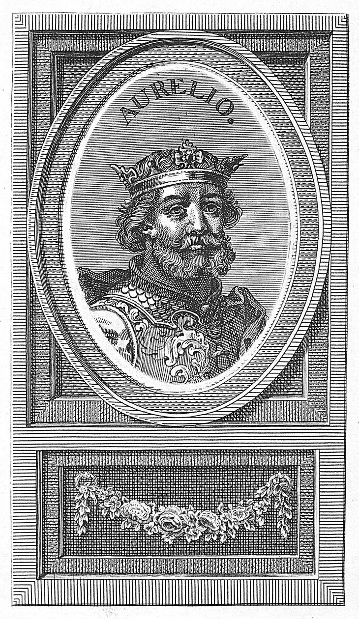 Aurelio, Rey de Asturias tekijältä Arnold van Westerhout