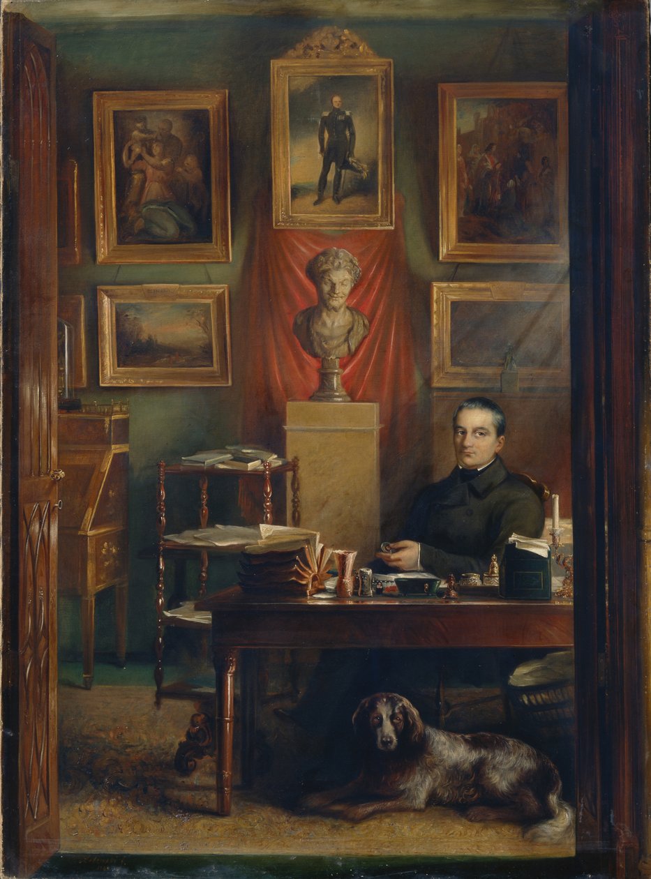 Kreivi Dmitri Petrovitš Buturlinin muotokuva 1790-1849, 1851 tekijältä Arnold Abramovich Zelensky