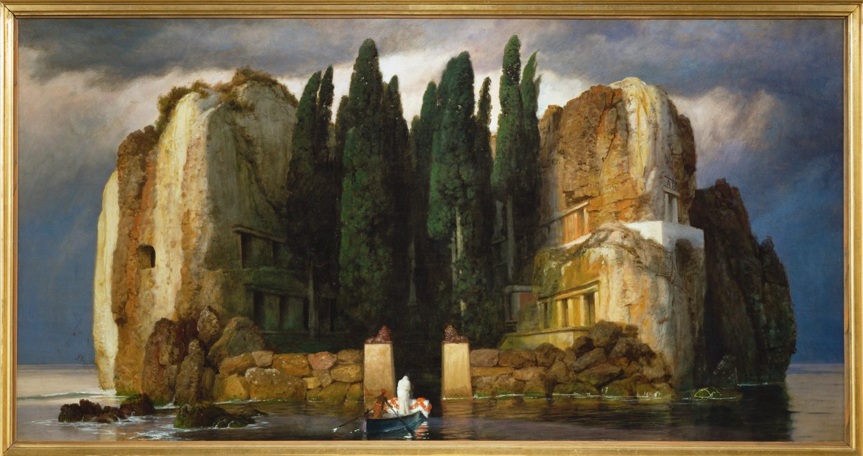Kuolleiden saari tekijältä Arnold Böcklin