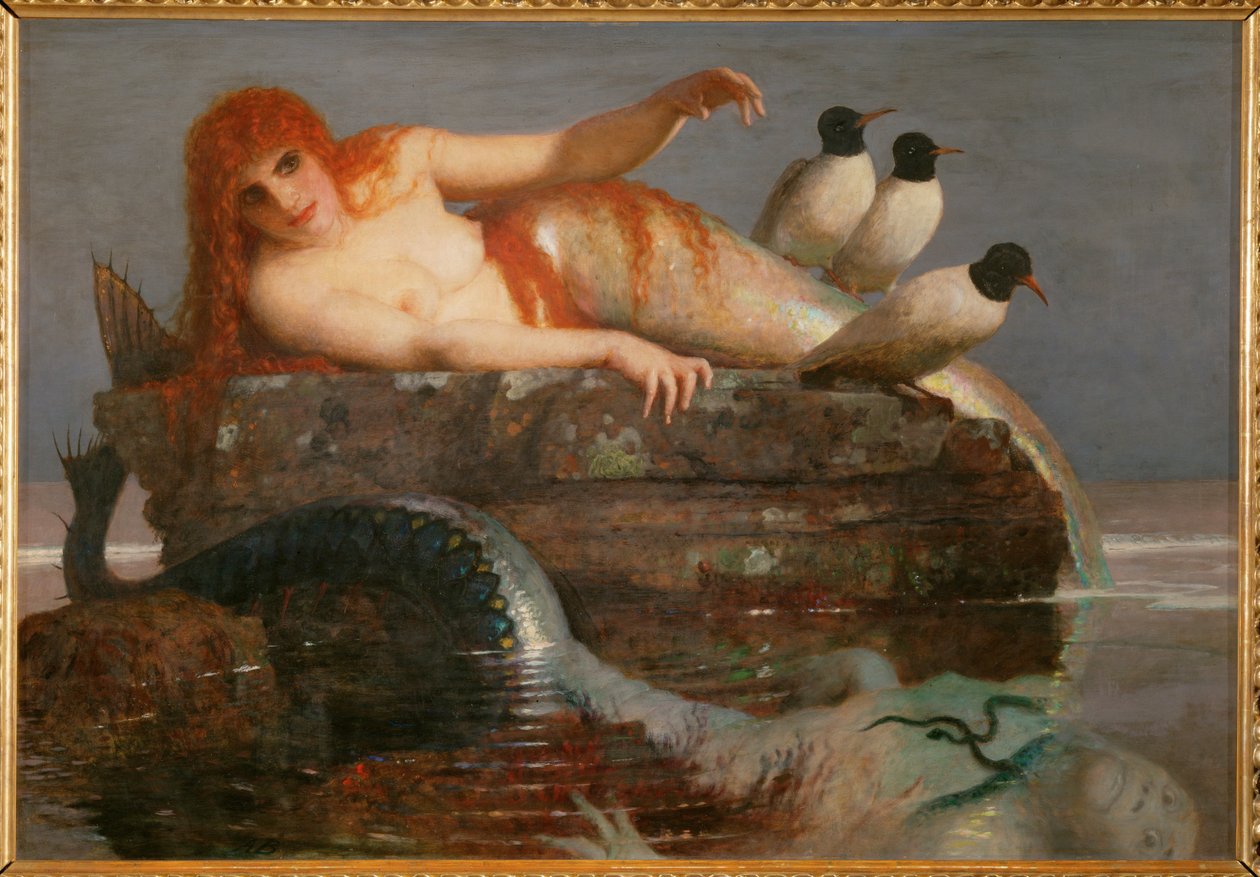 Meeresstille - Meren hiljaisuus ... tekijältä Arnold Böcklin