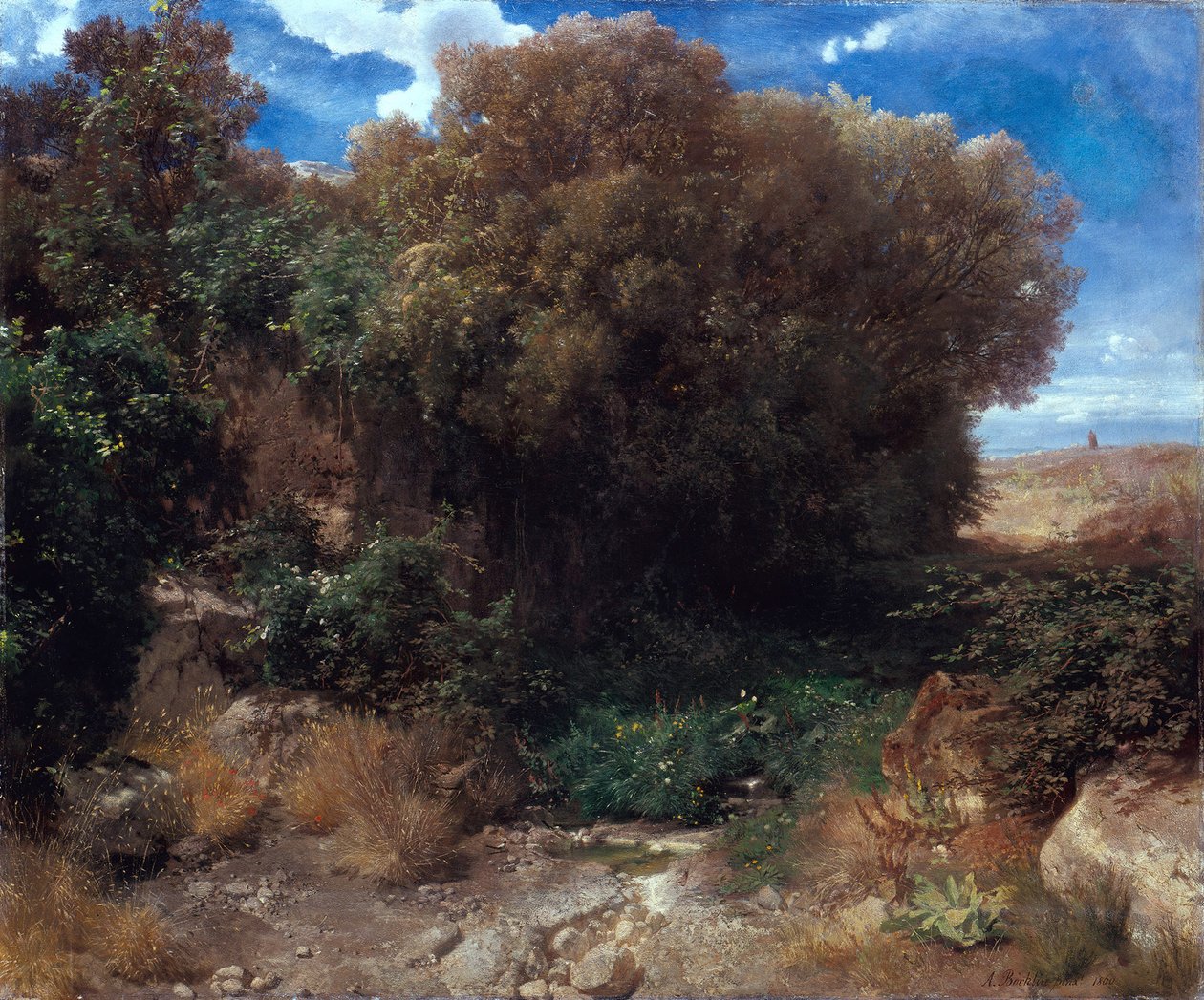Campagnan maisema tekijältä Arnold Böcklin