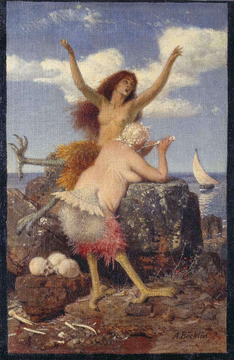 Seireenit tekijältä Arnold Böcklin