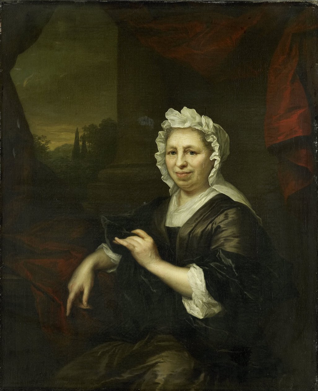Brechje Hooft (1640-1721). Harmen van de Pollin leski tekijältä Arnold Boonen (attributed to)