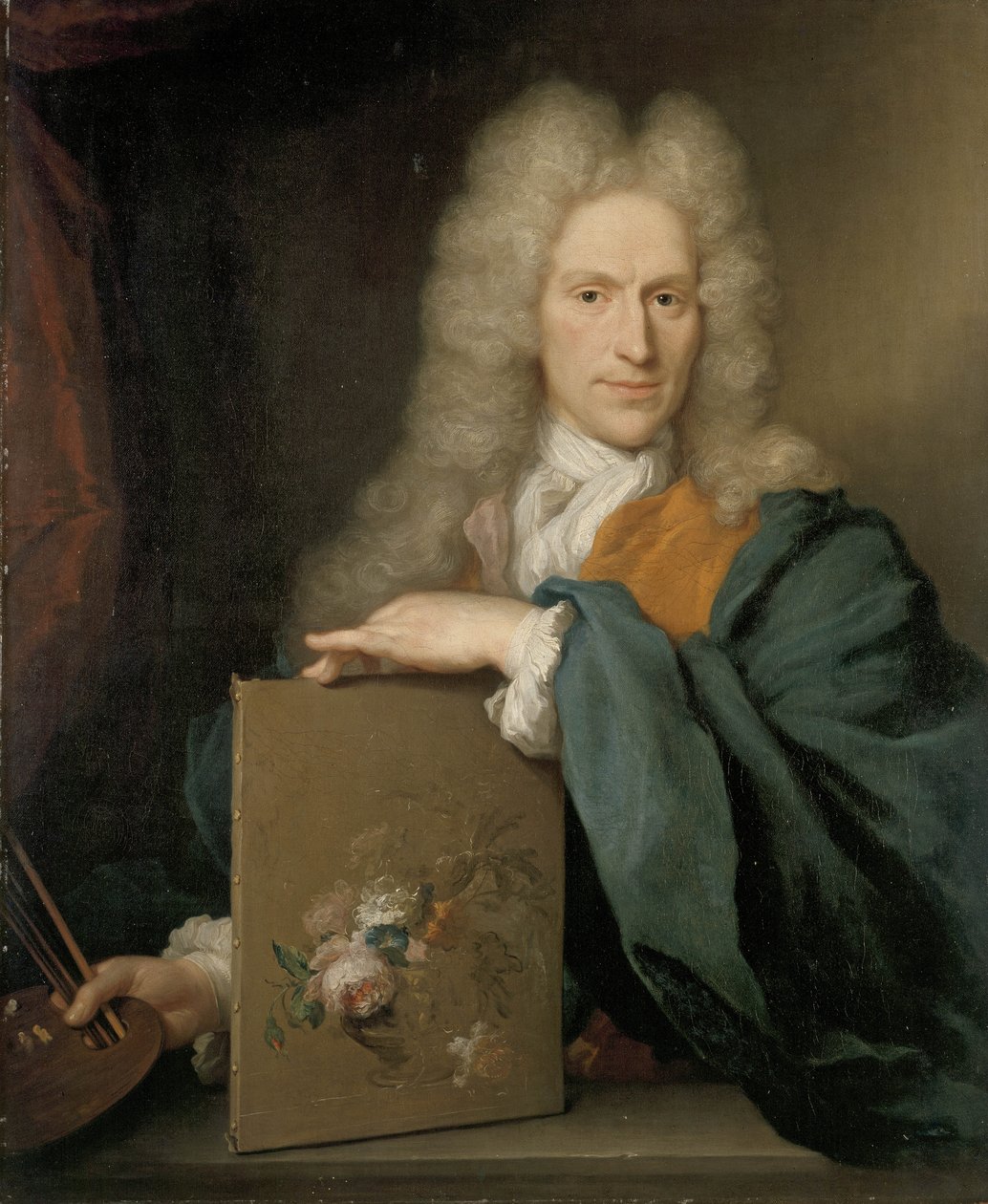 Jan van Huysum, n. 1710 tekijältä Arnold Boonen