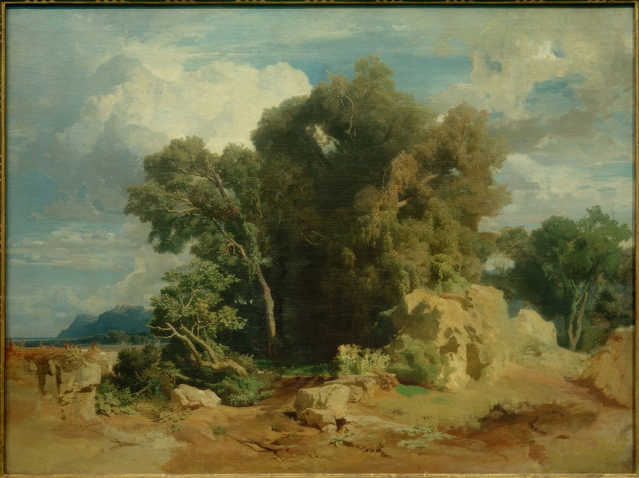 Böcklin, Pontine Marshes tekijältä Arnold Böcklin