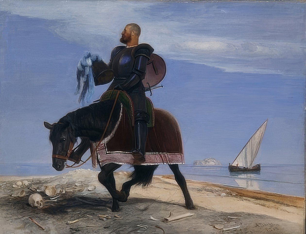 Seikkailija. 1882 tekijältä Arnold Böcklin