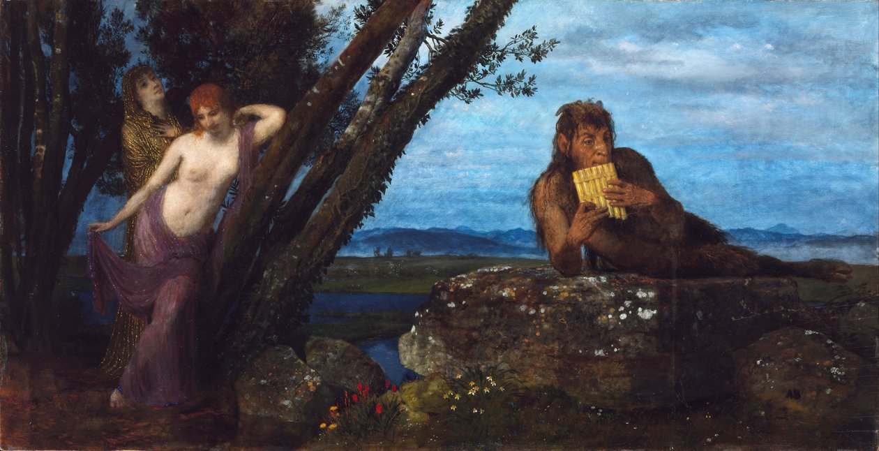 Keväinen ilta tekijältä Arnold Böcklin