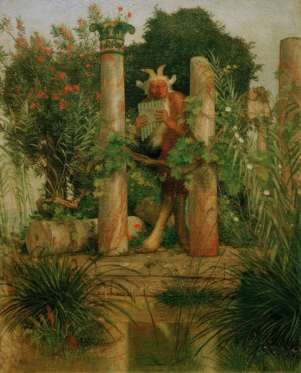 Idylli tekijältä Arnold Böcklin