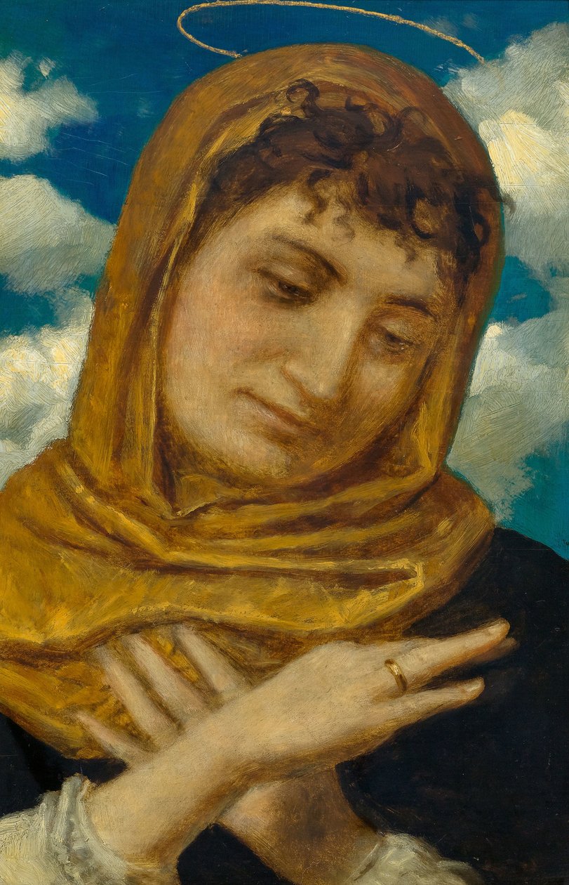 Pyhä Katariina, 1880. tekijältä Arnold Böcklin