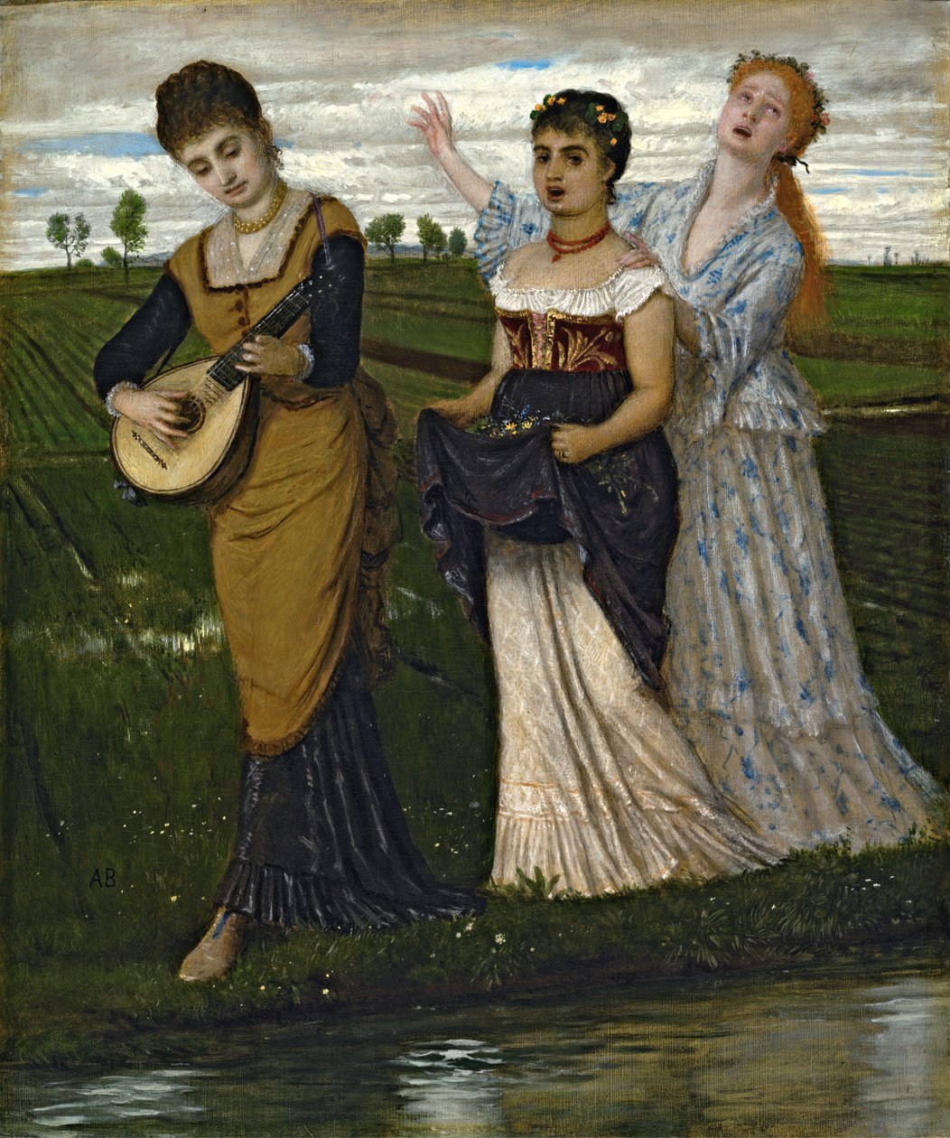 Spring (Cançons de primavera) finlandès tekijältä Arnold Böcklin