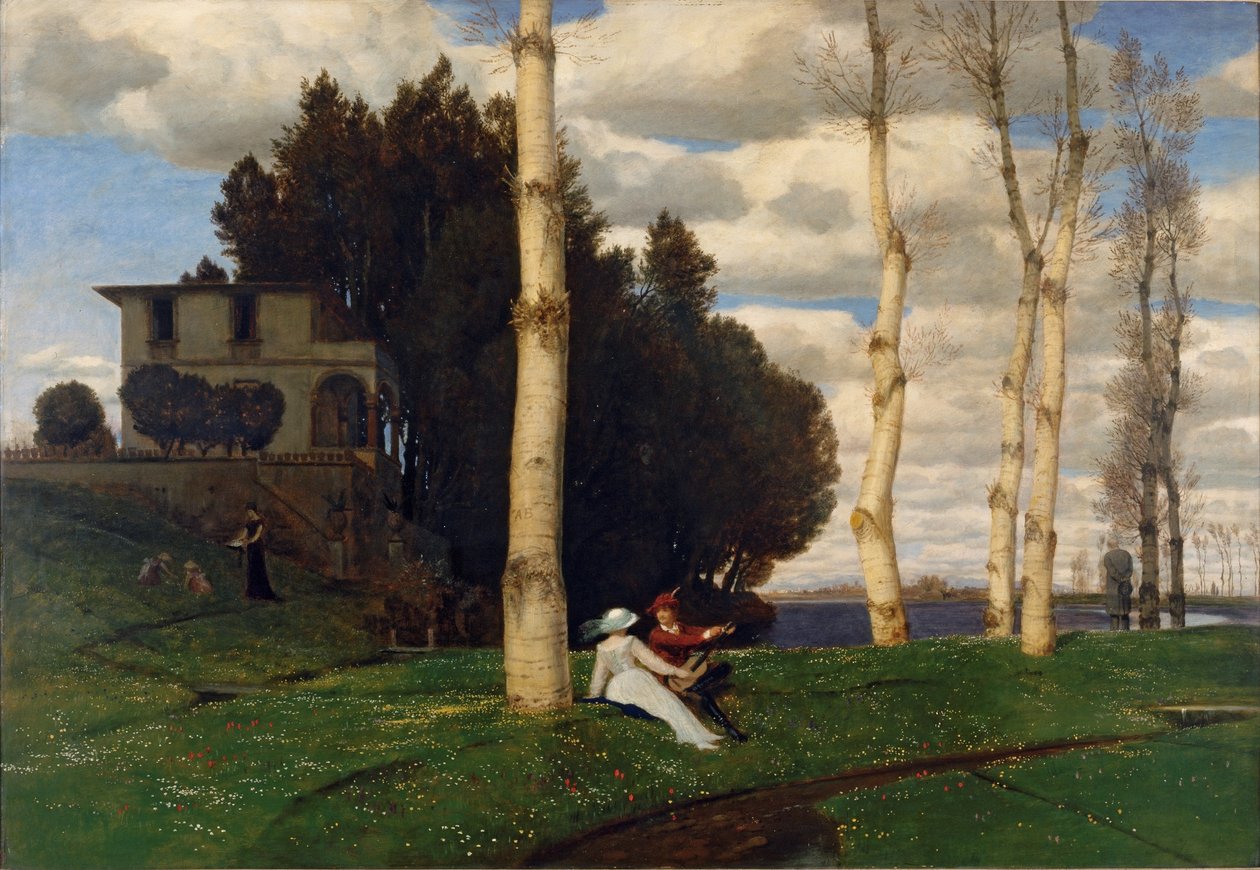 Kevätpäivä (Kolme elämänkautta) tekijältä Arnold Böcklin