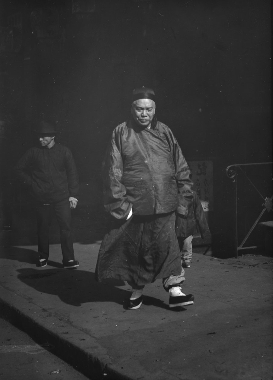 Kauppias, Chinatown, San Francisco tekijältä Arnold Genthe