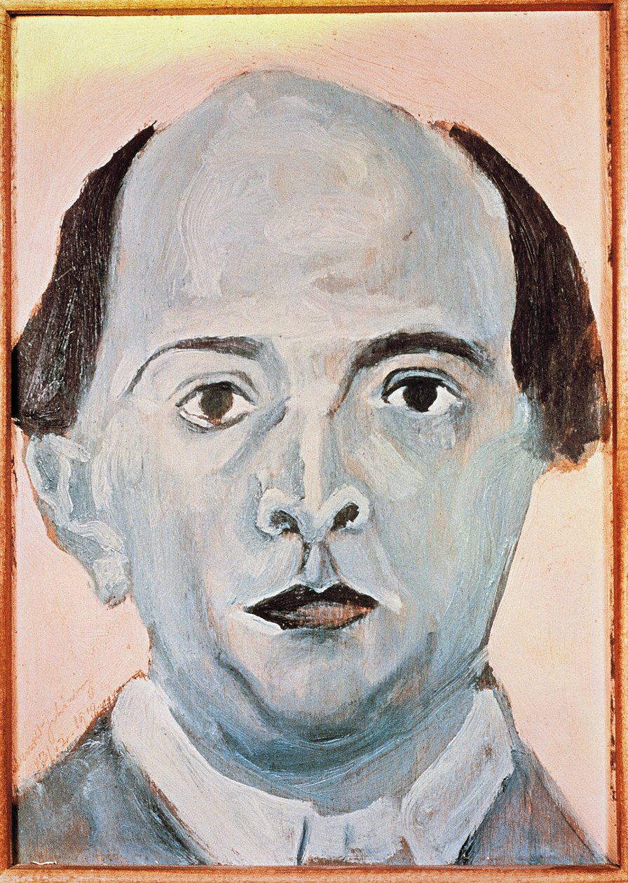 Omakuva sinisellä tekijältä Arnold Schoenberg