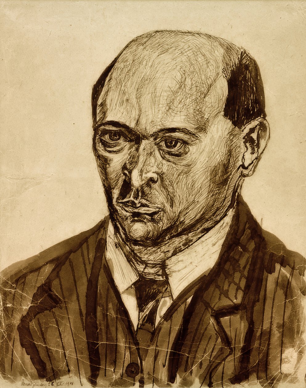omakuva tekijältä Arnold Schönberg
