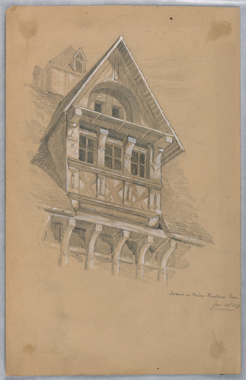 Dormer Maison des Quatransissa, Caenissa tekijältä Arnold William Brunner