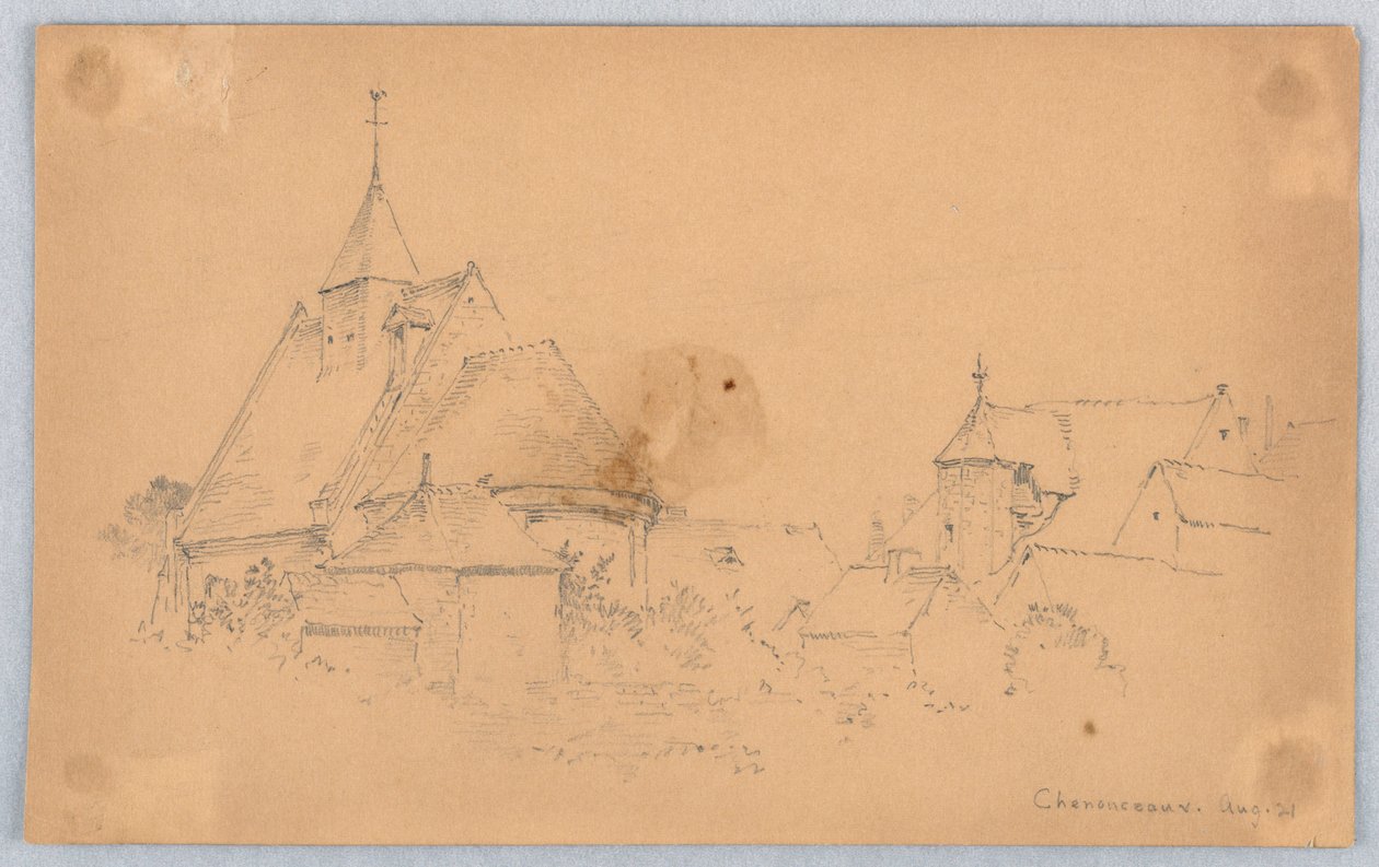 Luonnos Chenonceaux