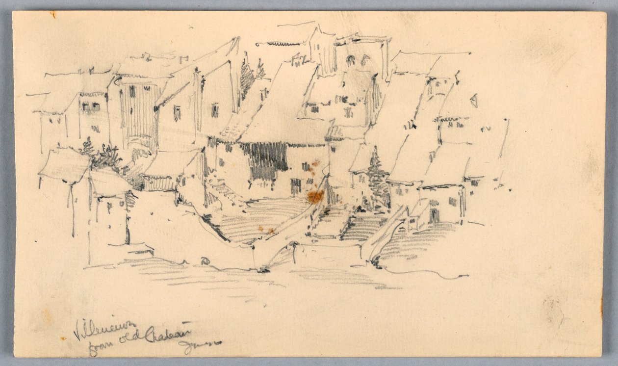 Villeneuve Old Châteausta tekijältä Arnold William Brunner